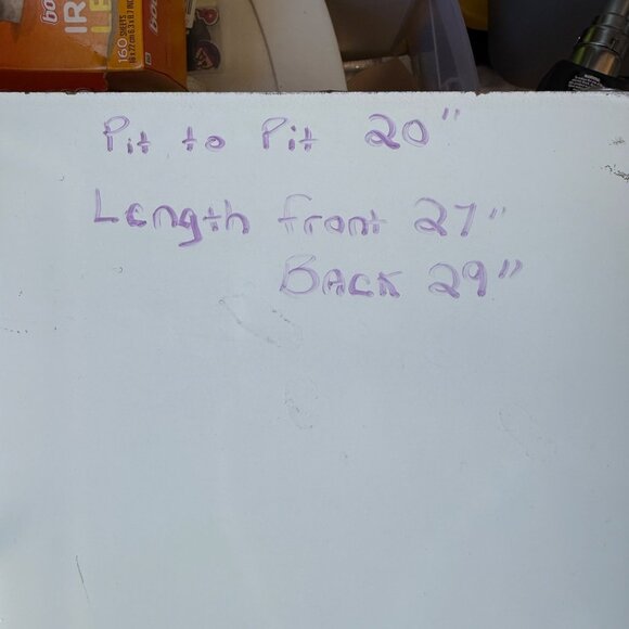 Passport Sleeveless Plaid Button-Down Shirt w/ Lace Back Yoke Detail Womens 2X - Picture 6 of 6